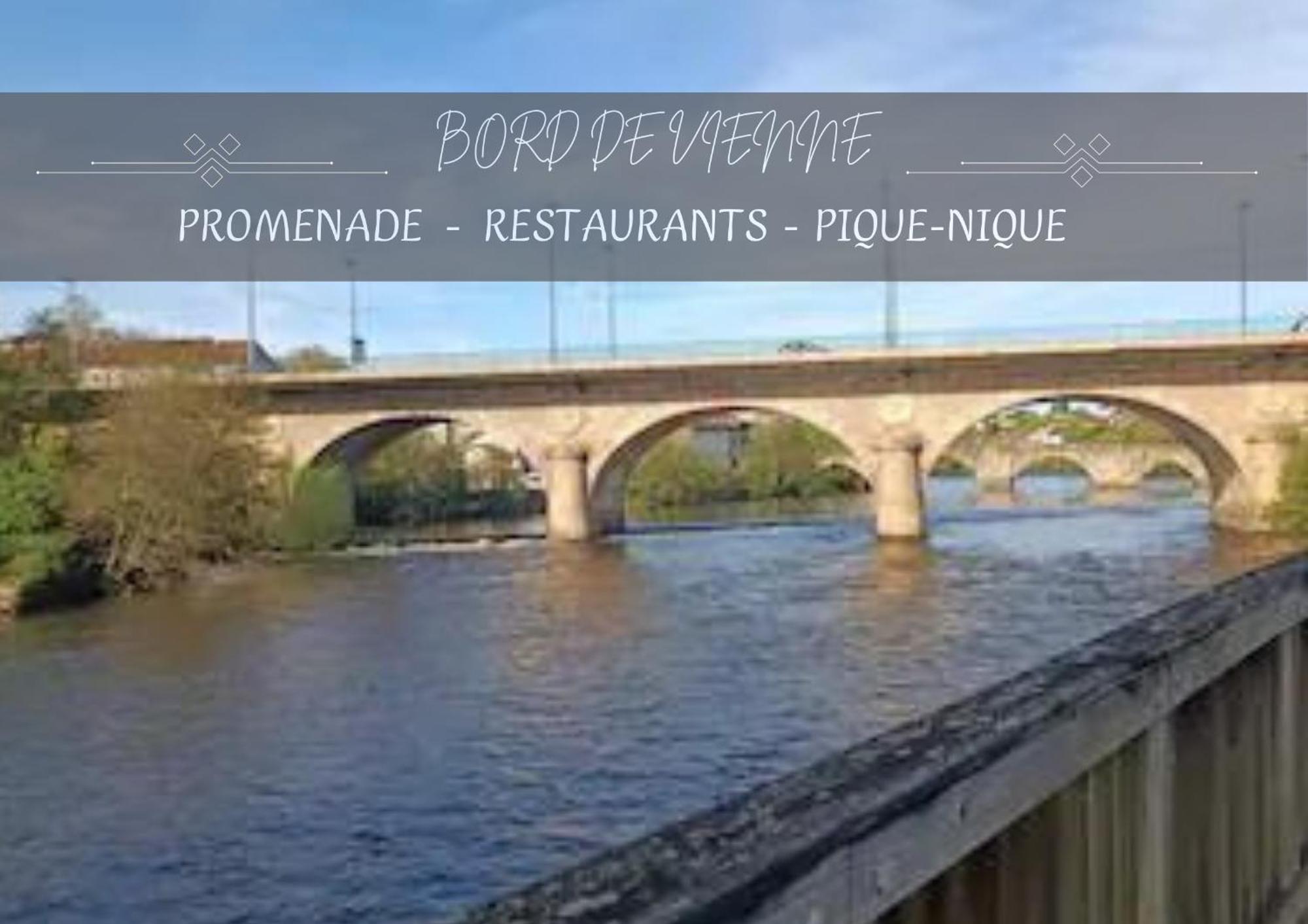 Appartement Chic & Baroque 5 Min Centre Ville Et Bord De Vienne ليموج المظهر الخارجي الصورة