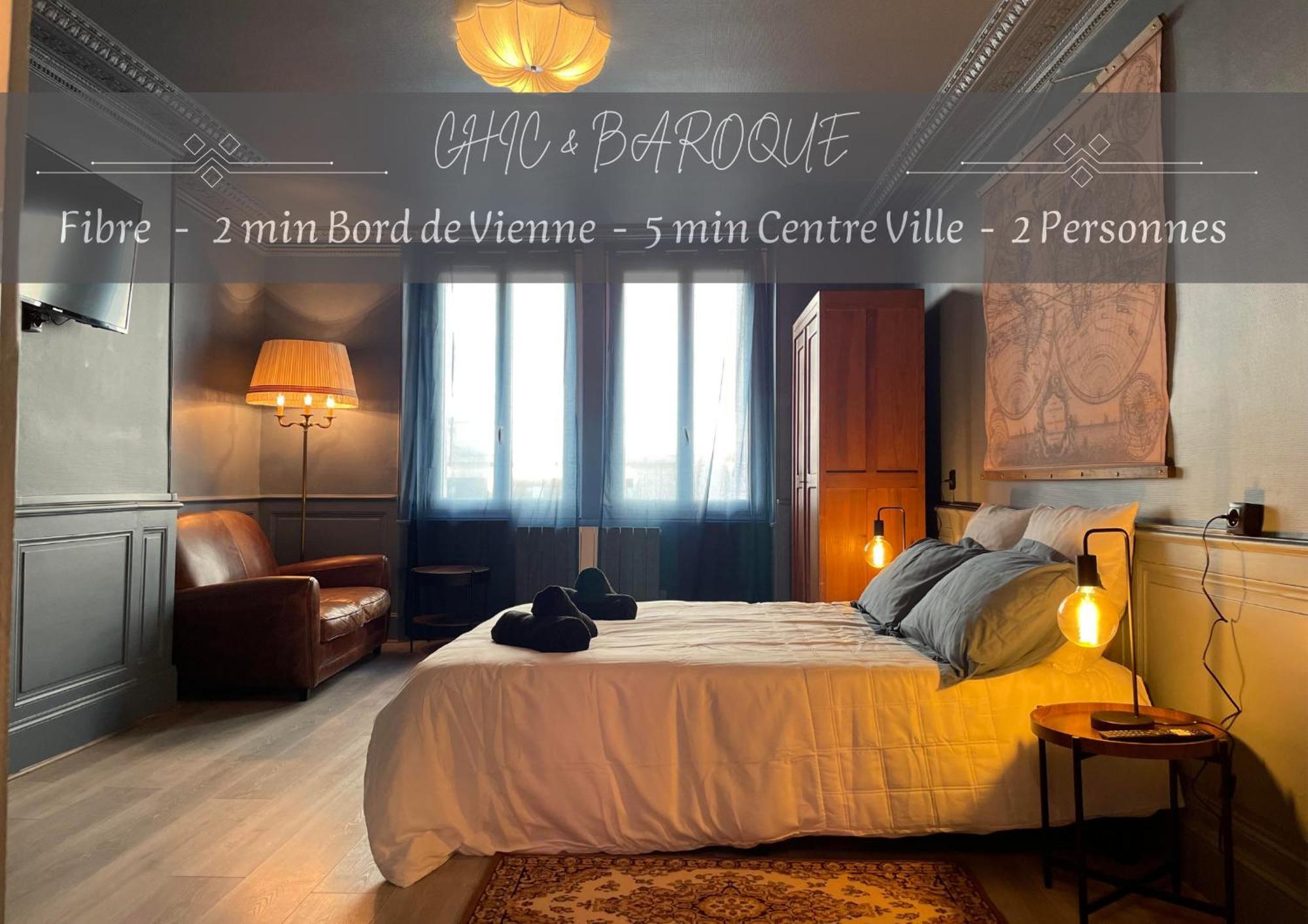 Appartement Chic & Baroque 5 Min Centre Ville Et Bord De Vienne ليموج المظهر الخارجي الصورة